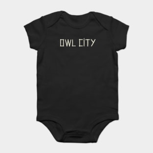 Owl City - Paper Tape Baby Bodysuit